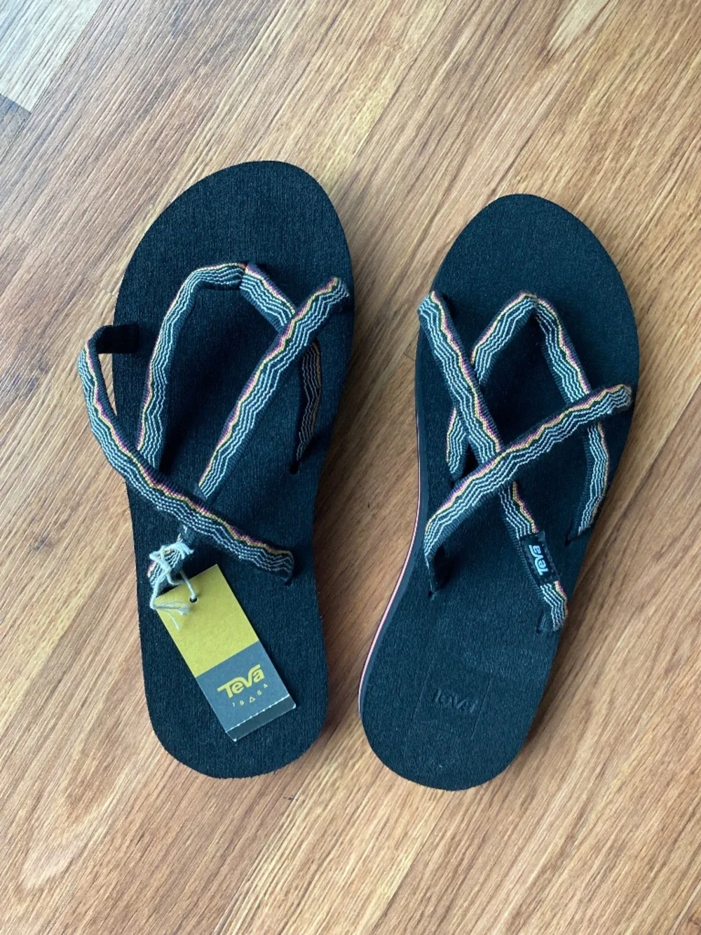 Teva Olowahu Black Sandals